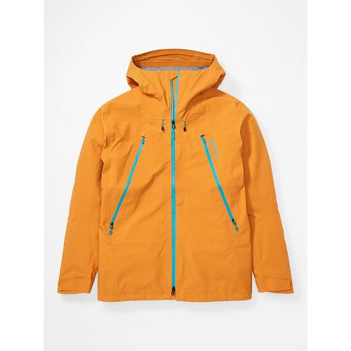 Marmot Alpinist Jackets - Mens Rain Jacket Yellow CA7056231 Canada